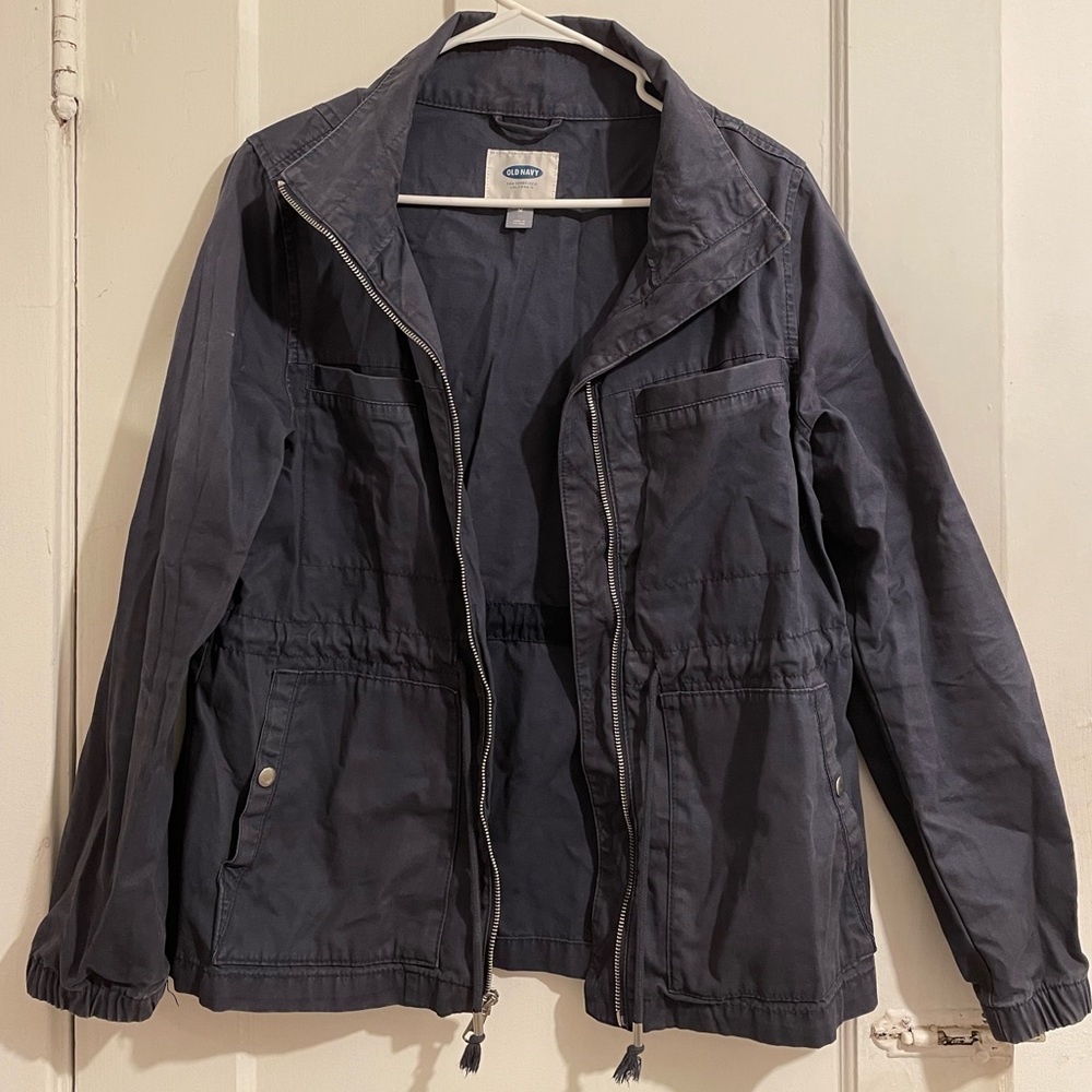 Navy blue field jacket